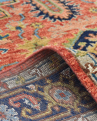 Miranda Handmade Area Rug, Red, 9x12'