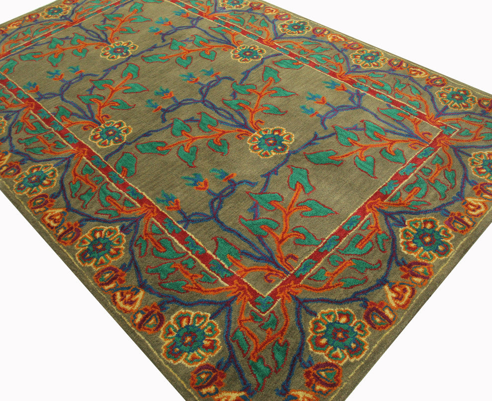 Bashian Elmsford Area Rug, Taupe, 2.6''x8''