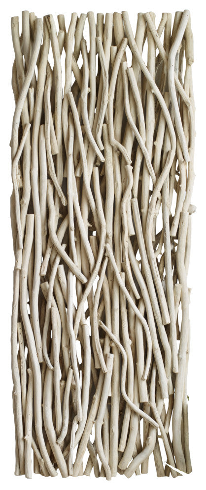 Uttermost Gathered Teak Bleached Wood Wall Decor