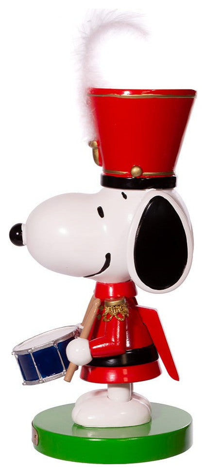 10" Snoopy the Drummer Nutcracker