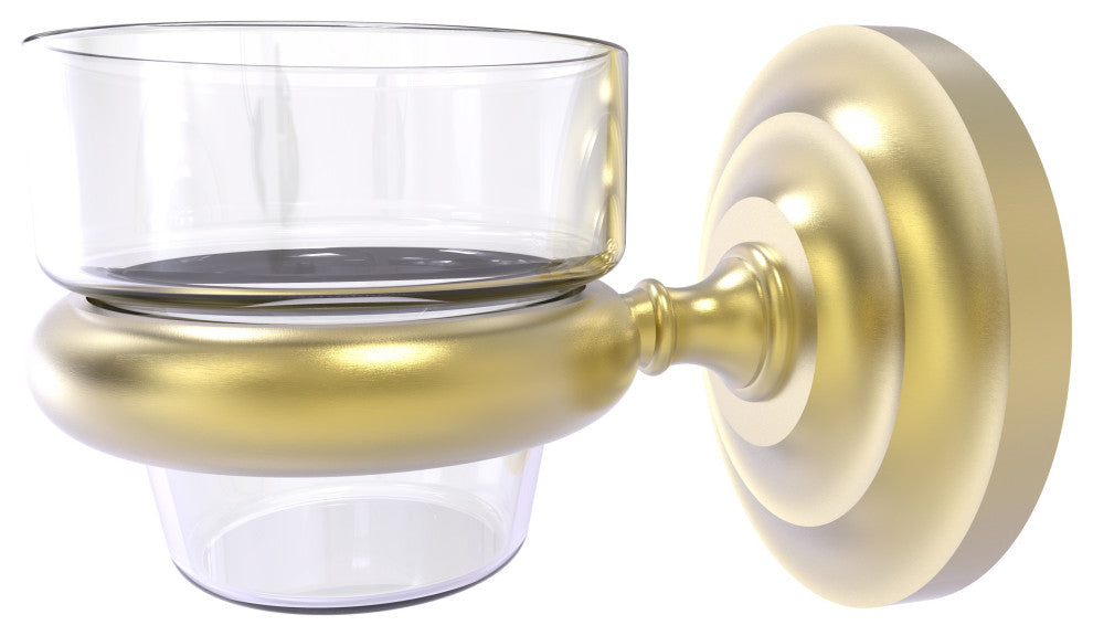 Prestige Que New Wall Mounted Votive Candle Holder, Satin Brass