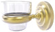 Prestige Que New Wall Mounted Votive Candle Holder, Satin Brass