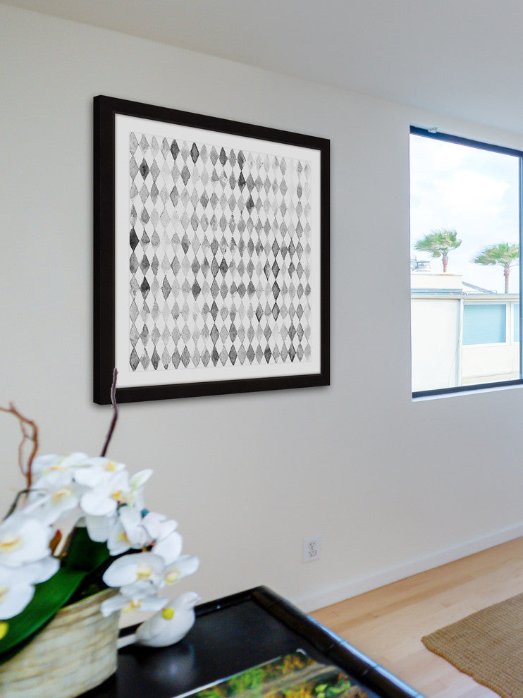 "Automatic Contrast" Framed Art Print