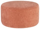 Robbie Nectarine Fabric Sofa Ottoman
