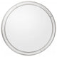 Simply Lined Silver Mirror