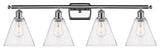 Innovations 516-4W-PC-GBC-84-LED 4 Light Bath Vanity Light, Polished Chrome