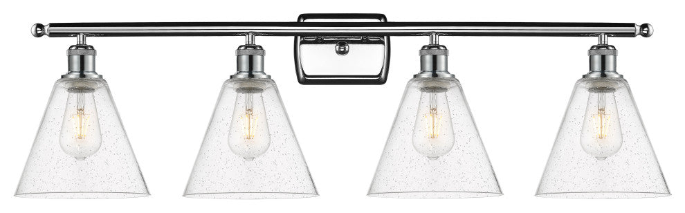 Innovations 516-4W-PC-GBC-84-LED 4 Light Bath Vanity Light, Polished Chrome