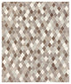 Surya Oasis OAS-1088 2'6"x8' Rug, Gray/Light Gray/Taupe/Dark Brown/Khaki/Cream