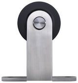 Stainless Steel Gage Barn Door Hardware, 100" Rail