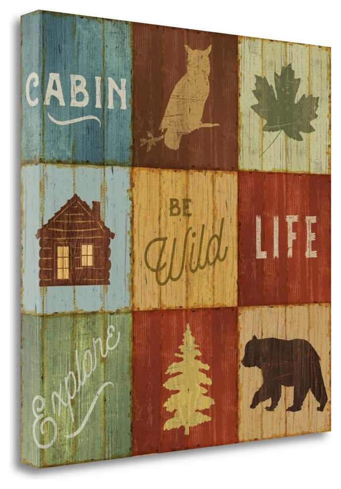 "Lake Lodge VIII" By Sue Schlabach, Giclee Print on Gallery Wrap Canvas