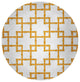 Bamboo Spring Chenille Rug, Mango, 5' Round