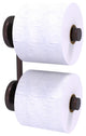 Prestige Skyline 2 Roll Reserve Roll Toilet Paper Holder, Antique Bronze