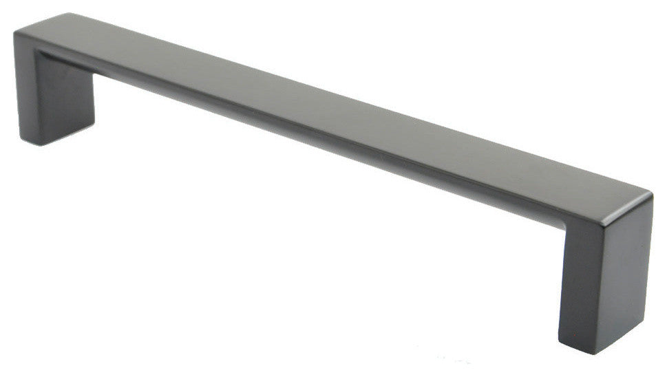 6" Modern Square Pull, Oil Rubbed Bronze