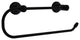 Carolina Wall Mounted Paper Towel Holder, Matte Black
