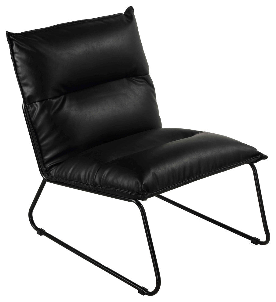 Cortesi Home Havana Accent Chairs, Black