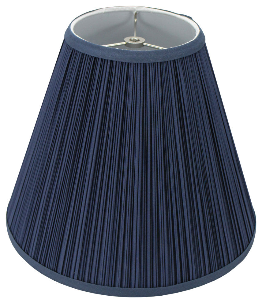 Fenchel Shades 6"x13"x11" Spider Attachment Empire Lamp Shade, Pleated Mushroom