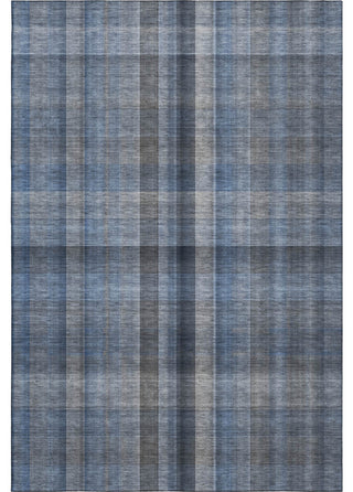 Premium Machine Washable Mayfield AMF548 Blue 5' x 7'6" Rug