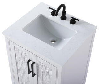 Elegant Lighting VF29524 Alina 24" - Hazel Oak