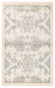 Eclectic, One-of-a-Kind Hand-Knotted Area Rug Ivory, 4'1"x6'6"