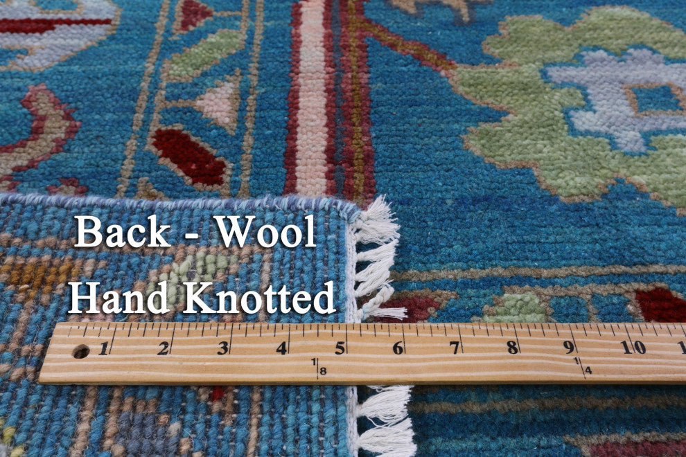Handmade Turkish Oushak Wool Rug 8' 1" X 10' 3" - Q15862