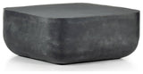 Basil Square Coffee Table-Aged Grey