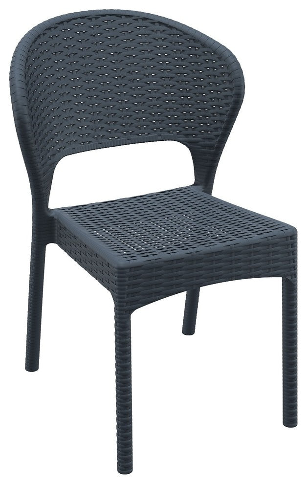 Compamia Daytona 7-Piece Extendable Dining Set, Dark Gray