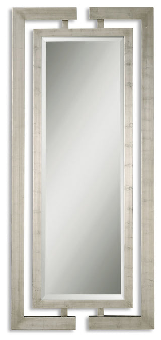 Catarina Contemporary Silver Wall Mirror