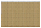 Daffodil 7-Panel Track Extendable Vertical Blinds 110-153"W