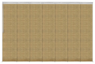 Daffodil 7-Panel Track Extendable Vertical Blinds 110-153"W