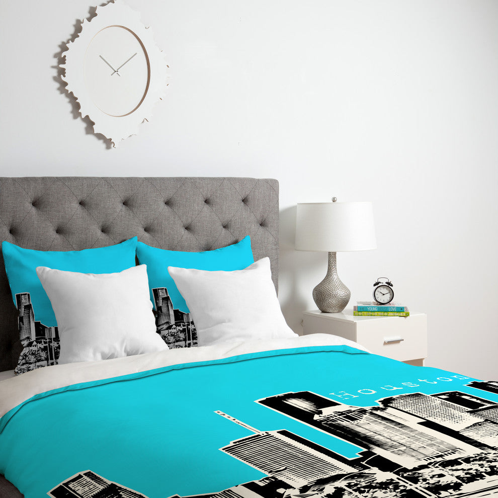 Deny Designs Bird Ave Houston Sky Duvet Cover - Lightweight