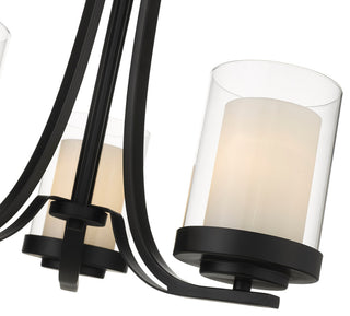 Z-Lite 426-3C Willow 3 Light 16"W Pillar Candle Chandelier - Olde Bronze