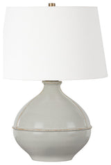 1-Light Table Lamp, Patina Brass