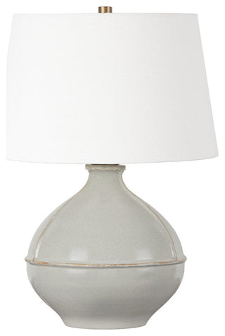 1-Light Table Lamp, Patina Brass