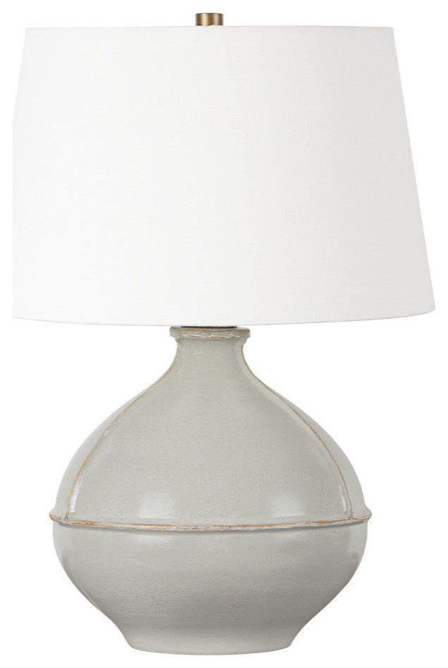1-Light Table Lamp, Patina Brass