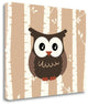 "Owl Birch I" By Tamara Robinson, Giclee Print on Gallery Wrap Canvas