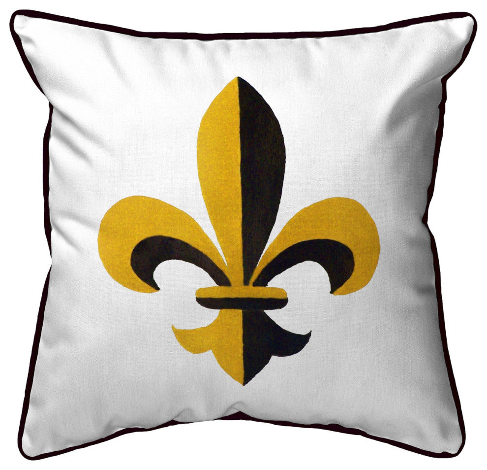Fleur-de-lis Large Indoor/Outdoor Pillow 18x18