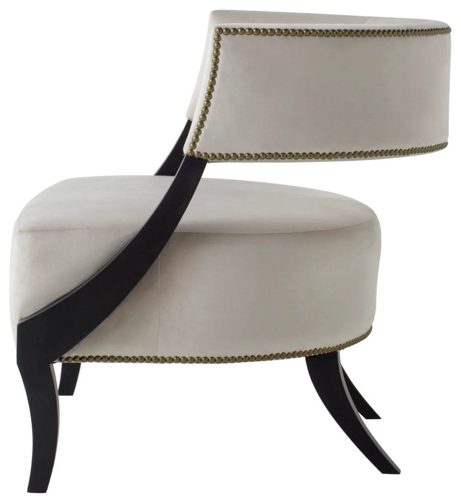 Sonder Living Evelyn Chair | Vera Whisper
