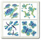 Confetti Accents Peel and Stick Tiles, 4-Piece Set