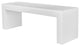 Lazarus Outdoor Bench White