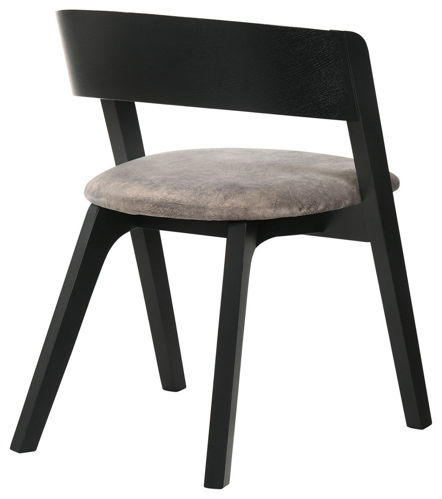 Laredo Jackie 5-Piece Black Dining Set