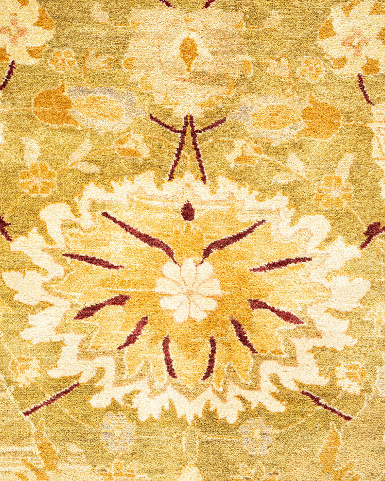 Mogul, One-of-a-Kind Hand-Knotted Area Rug Green, 8' 0" x 10' 4"