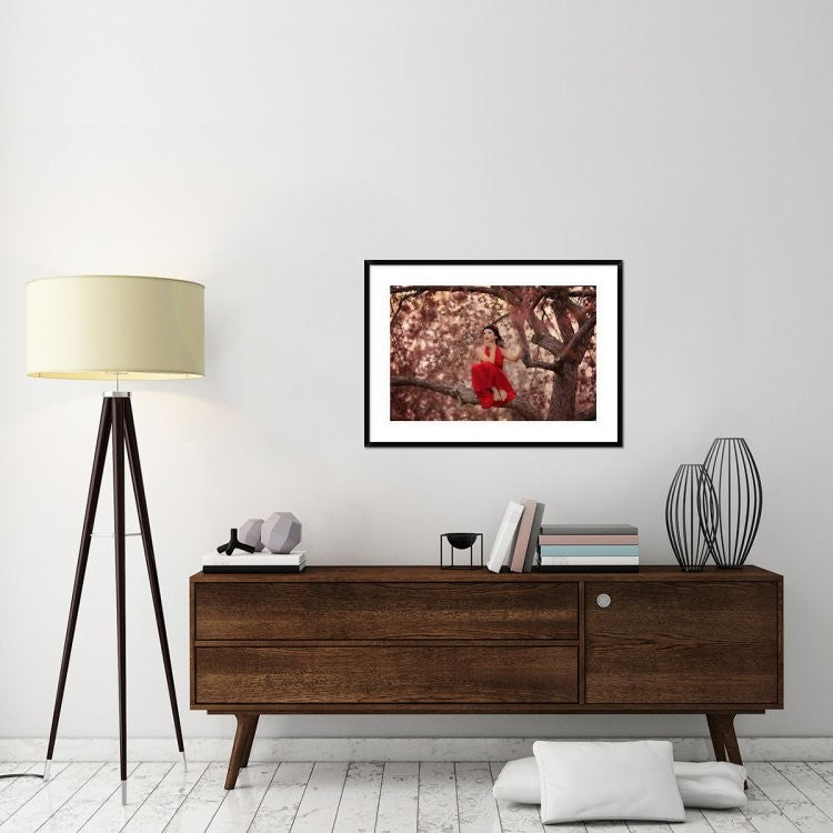 "Dreams" Framed Digital Print by Katie Andelman, 38x27"