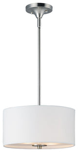 Maxim Bongo 2-Light Pendant/ Semi-Flush Mount, Satin Nickel