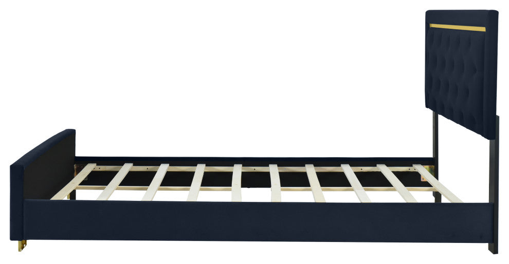 Gewnee Queen Size Upholstered Platform Bed