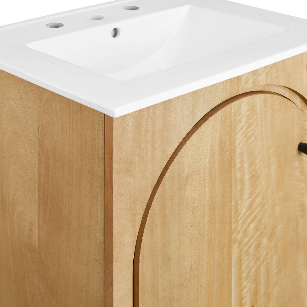 Appia 24" Bathroom Vanity - Oak White