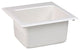 Mustee, Bathroom Sink, White, 15"x15"x8"