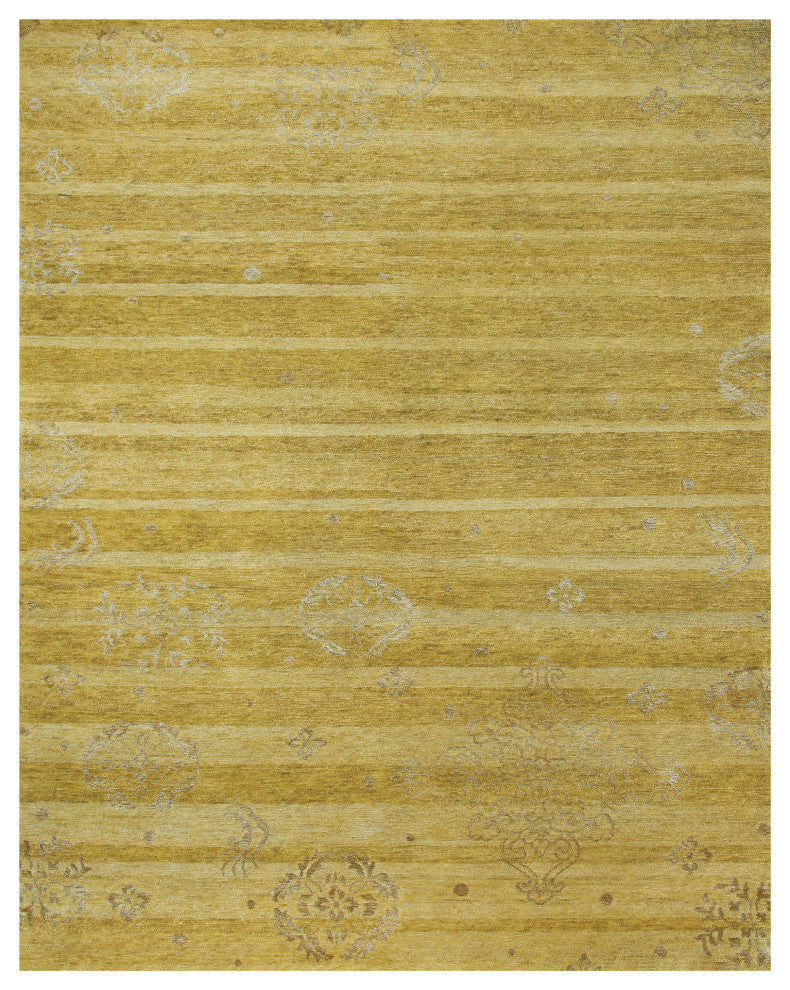 Weave & Wander Timeo Hand Knot Oriental Rug, 5'6"x8'6"
