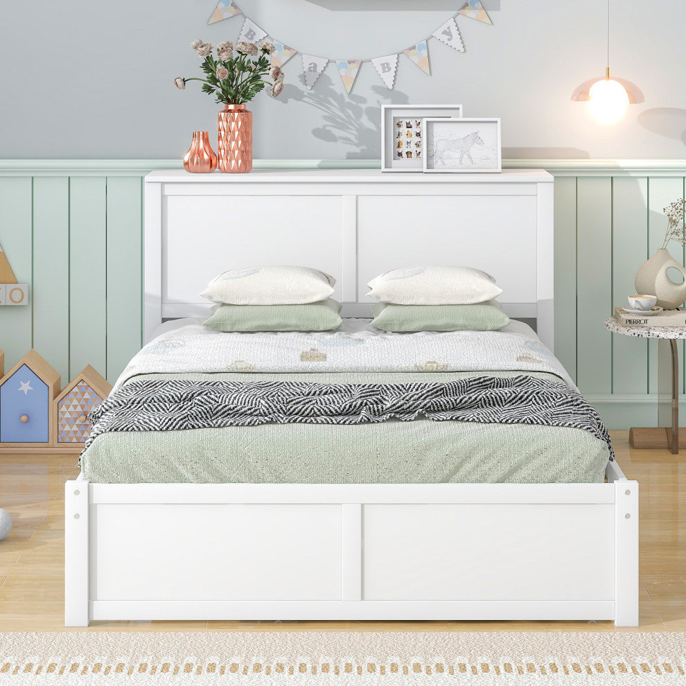 Gewnee Full Size Storage Platform Bed