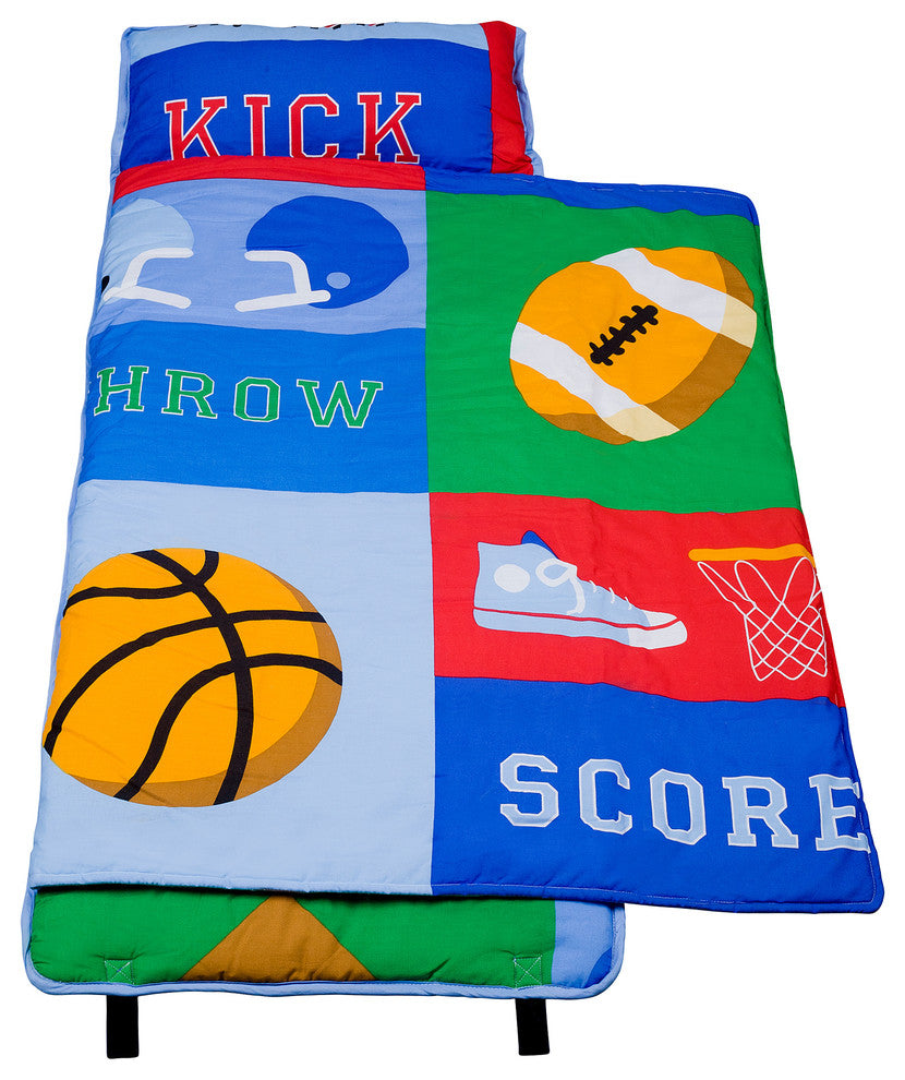Olive Kids Game On 100% Cotton Nap Mat