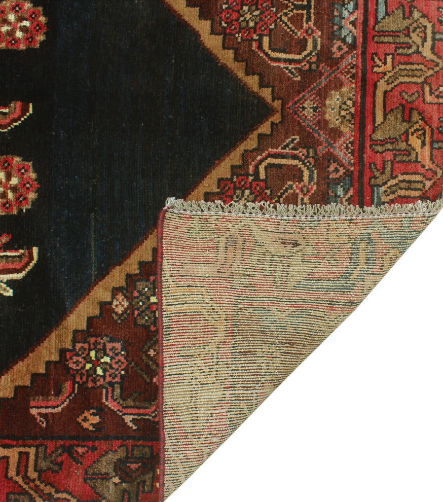 Semi-Antique Heidy Navy Runner
